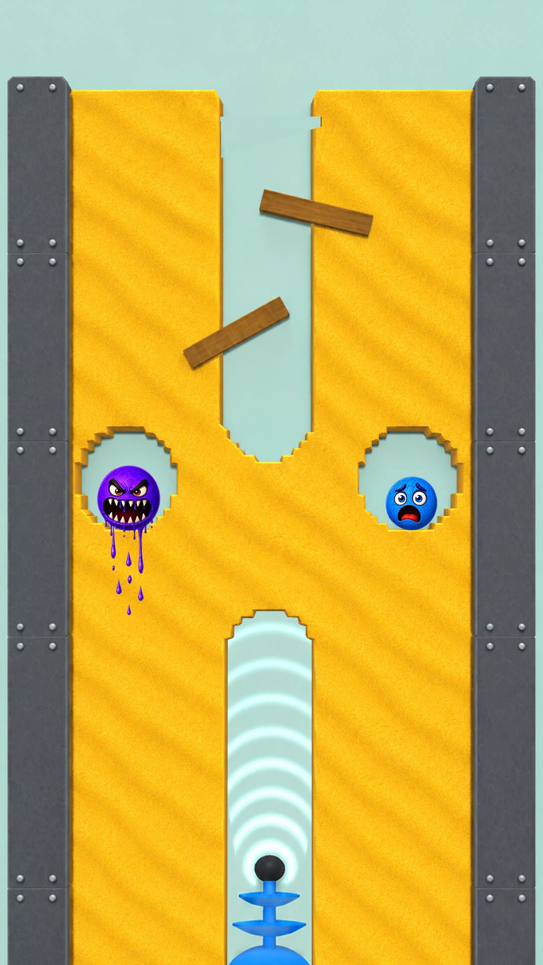 Hungry Venom: Balls in Sand screenshot
